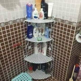 KỆ GÓC SẮT HOA VĂN SƠN TĨNH ĐIỆN