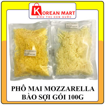 Phô mai Mozzarella bào sợi gói 100g