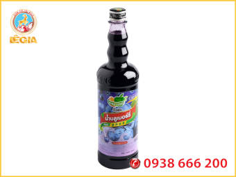 SIRO THÁI VIỆT QUẤT 760ML - DING FONG BLUEBERRY SYRUP