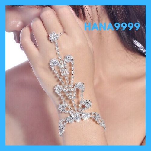 [HCM]Lắc tay vòng tay nữ liền nhẫn tự điều chỉnh kích thước mẫu cô dâu dự tiệc sang chảnh