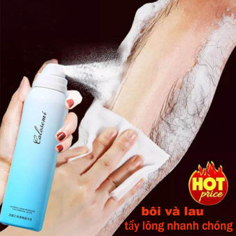 Mousse tẩy lông 150 ML Triệt Lông Vĩnh Viễn Wax Tẩy lông Kem tẩy lông cho da nhạy cảm 60g an toàn không đau rát Triệt Lông vùng chân tay nách và ​bikini nam nữ có thể sử dụng nhàng và không gây kích ứng