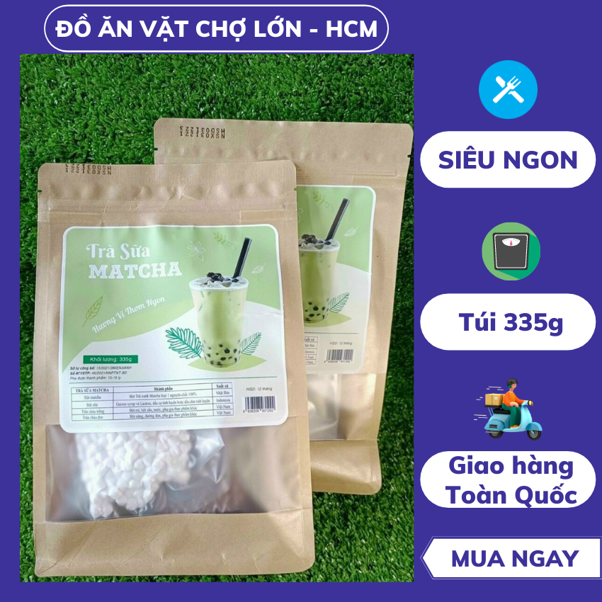Sét Trà sữa Thái xanh đỏ siêu ngon, nguyên liệu sạch sẽ an toàn, được nhiều người sử dụng, trà sữa, trà thái, trà matcha