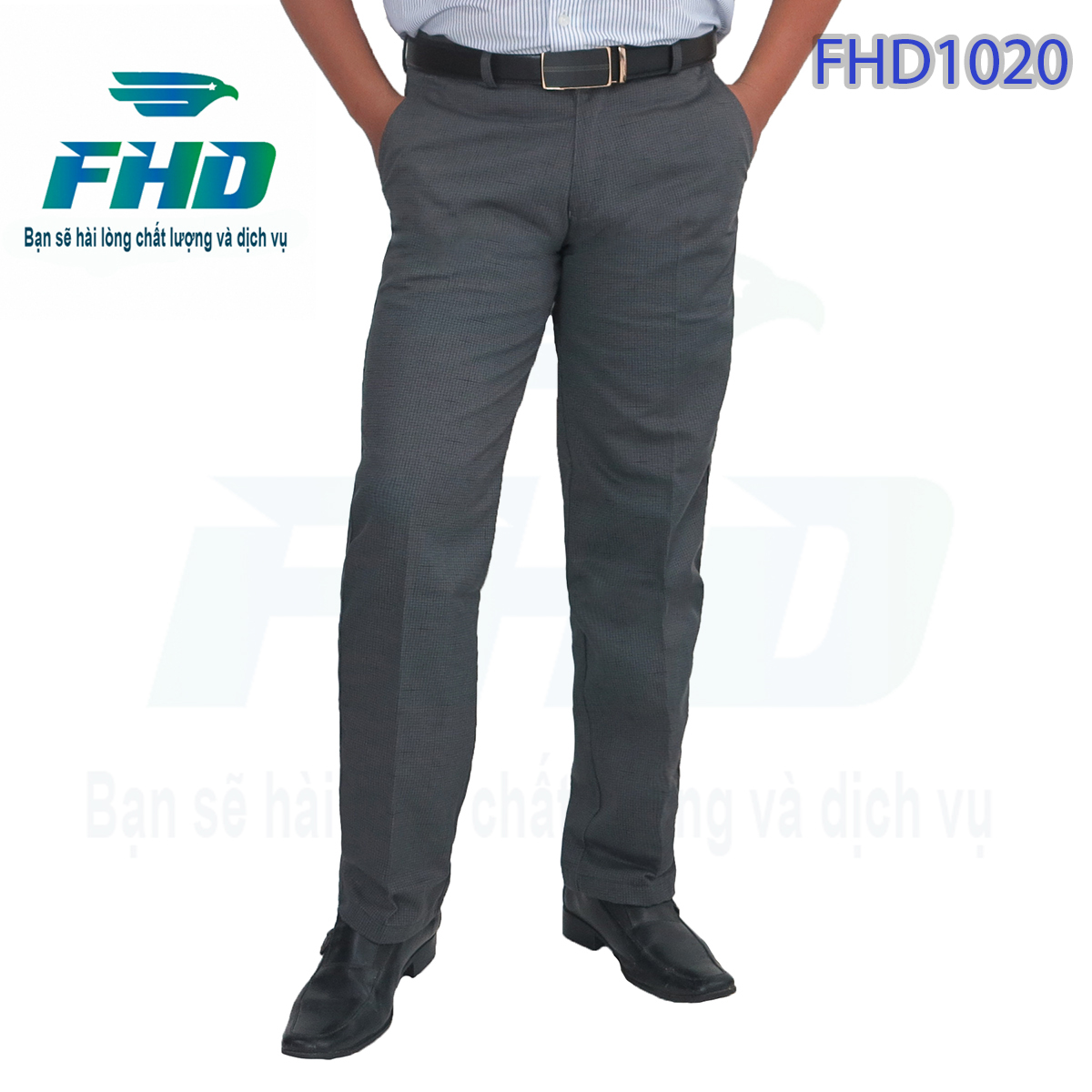 Quần dài kaki sọc kẻ trung niên nam chất vải kaki dày dặn màu sắc nhã nhặn form quần rộng rãi th