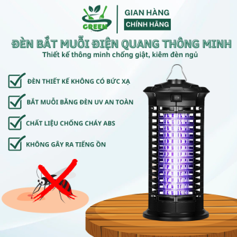 Đèn bắt muỗi điện quang, Máy bắt muỗi, Đèn đuổi muỗi diệt côn trùng hiệu quả sử dụng dễ dàng tiện lợi, Máy bắt muỗi thông minh, Máy bắt côn trùng thông minh kiêm đèn ngủ