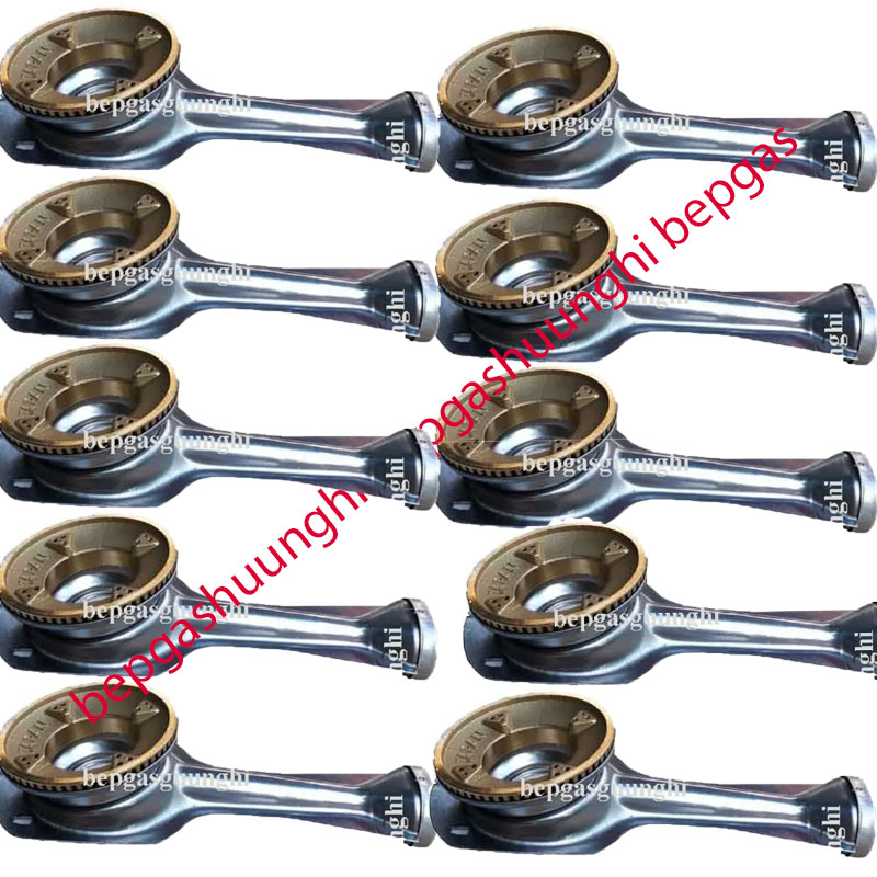 Điếu inox, họng đầu đốt sen đồng chia lửa bếp gas, giá sỉ 10 điếu, 10 sen, linh kiện bếp ga