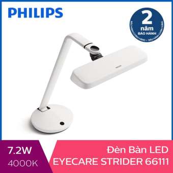 Đèn bàn Philips LED EyeCare Strider 66111 7.2W