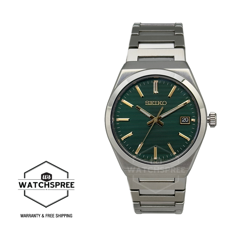 Seiko Tank Watch Unisex Stainless Steel Quartz High-Quality Mid