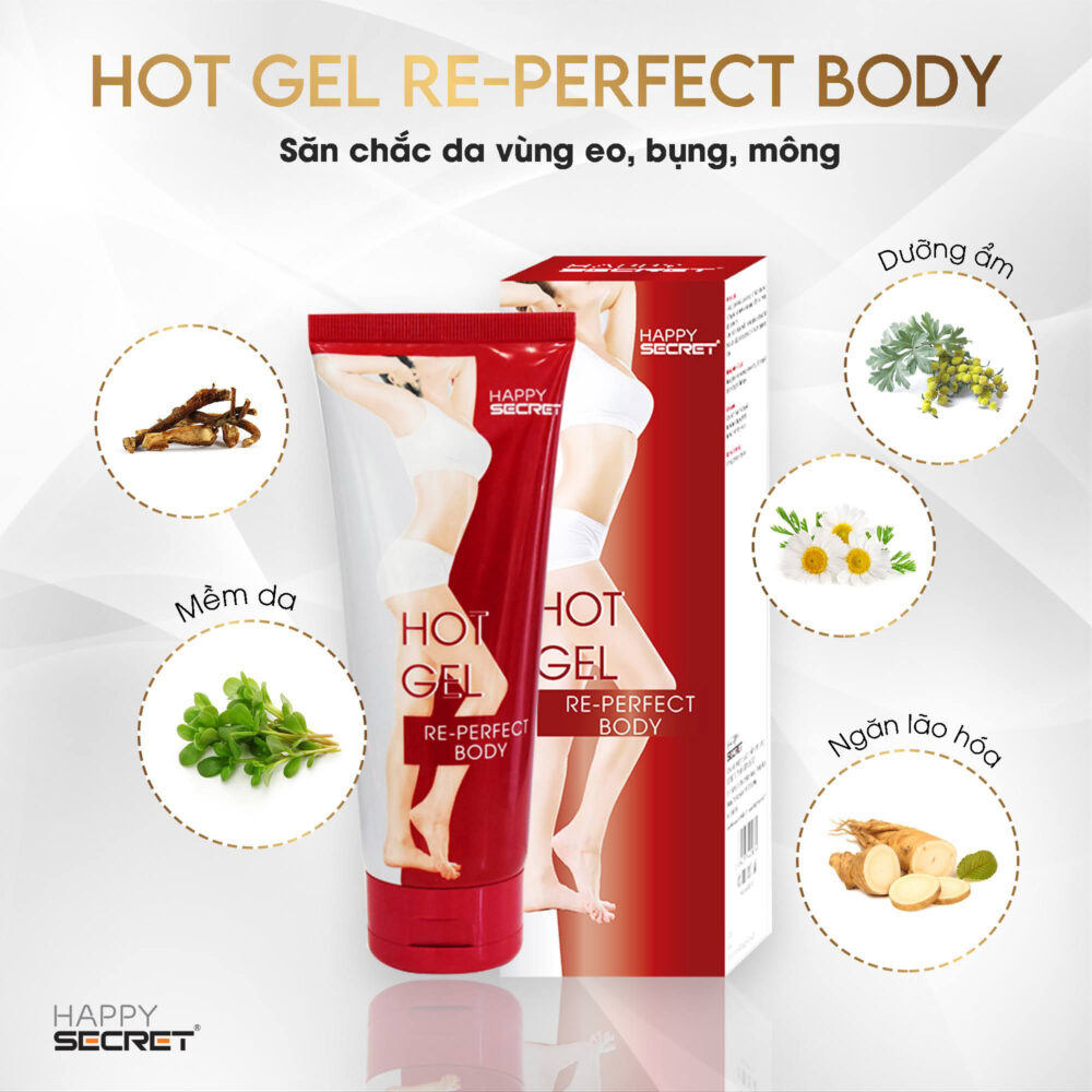 Gel tan mỡ hot gel re-perfect body