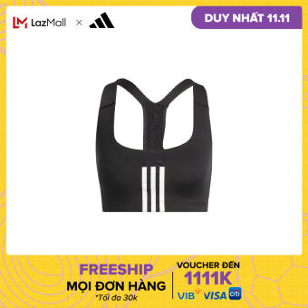 adidas TRAINING Powerimpact Training Medium-Support Bra Women Black HE9063