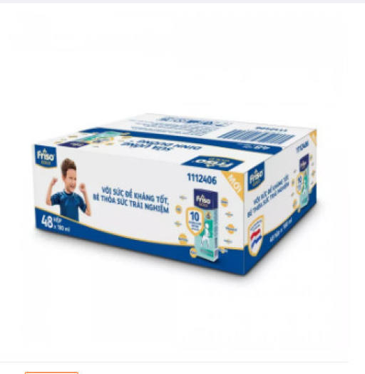 Thùng 48 Hộp Sữa Bột Pha Sẵn Friso Gold RTD Vani 180ml cho bé trên 2 tuổi (48x180ml)