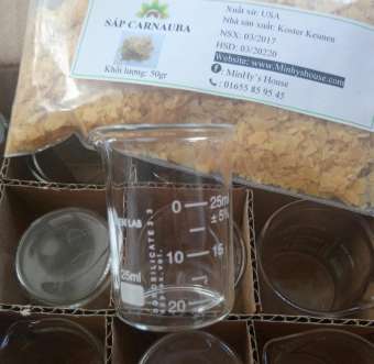 2 Cốc thuỷ tinh chịu nhiệt 25ml ( loại 1)