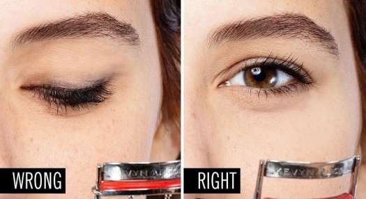 Dụng Cụ Bấm Mi, Kẹp uốn mi cong