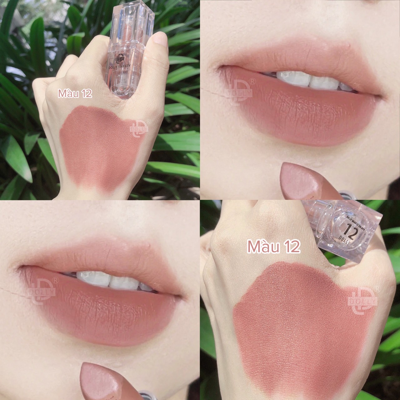 Son thỏi lì siêu mịn môi dolly variety