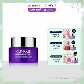 Kem mắt giảm nếp nhăn và quầng thâm Clinique Smart Clinical Repair Wrinkle Correcting Eye Cream - Eye Cream 15ml
