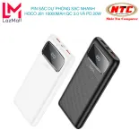 Pin dự phòng sạc nhanh Hoco J81 10000mAh hỗ trợ QC 3.0 và PD 20W - tích hợp 2 Input typeC và microUSB (2 màu tuỳ chọn) Nhat Tin Authorised Store