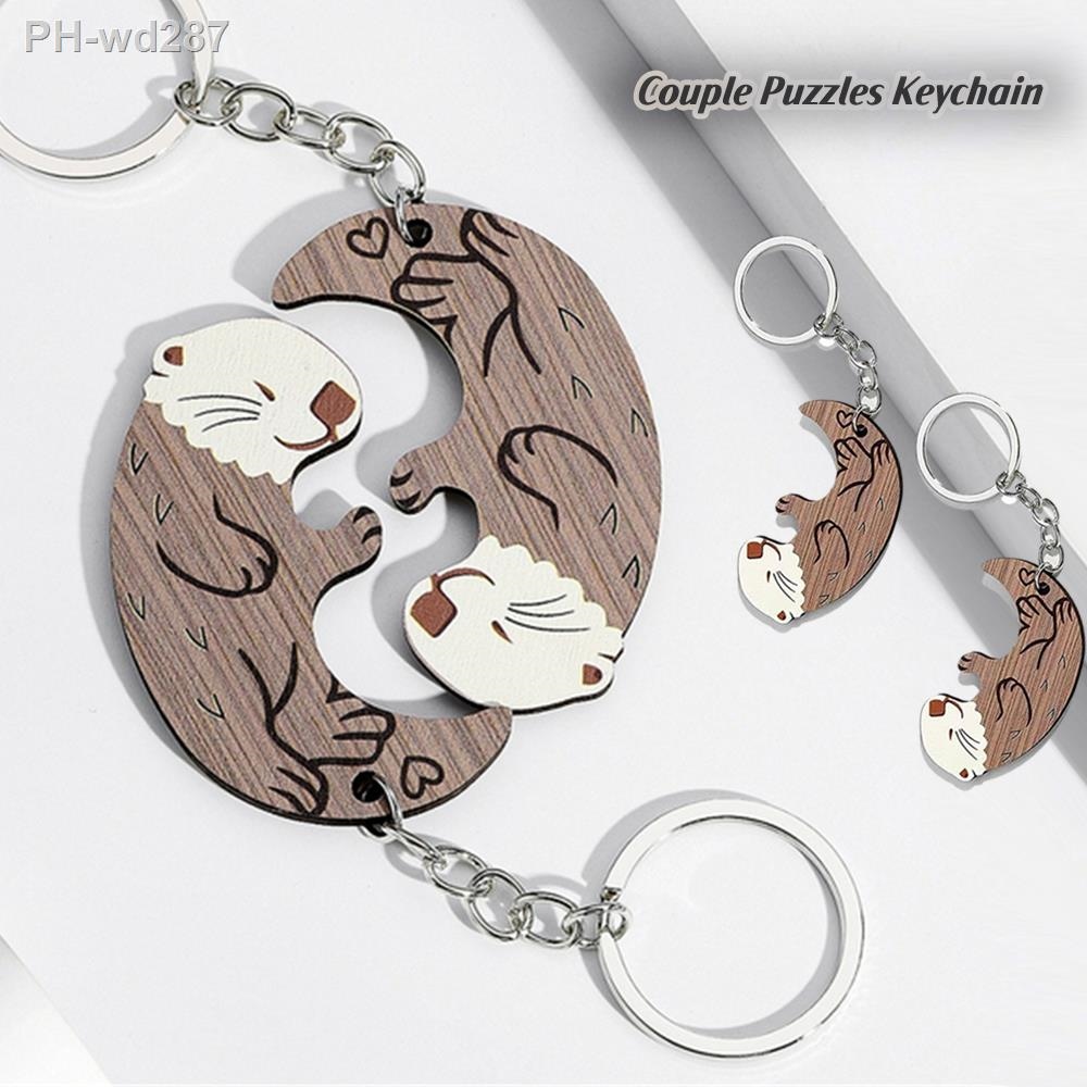 Cute Sea Otter Keychain Acrylic Animal Matching Key Chain Ring Purse Bag  Backpack Charm Gift For Friends Bff Boyfriend Girlfriend Him Her - Temu  Australia