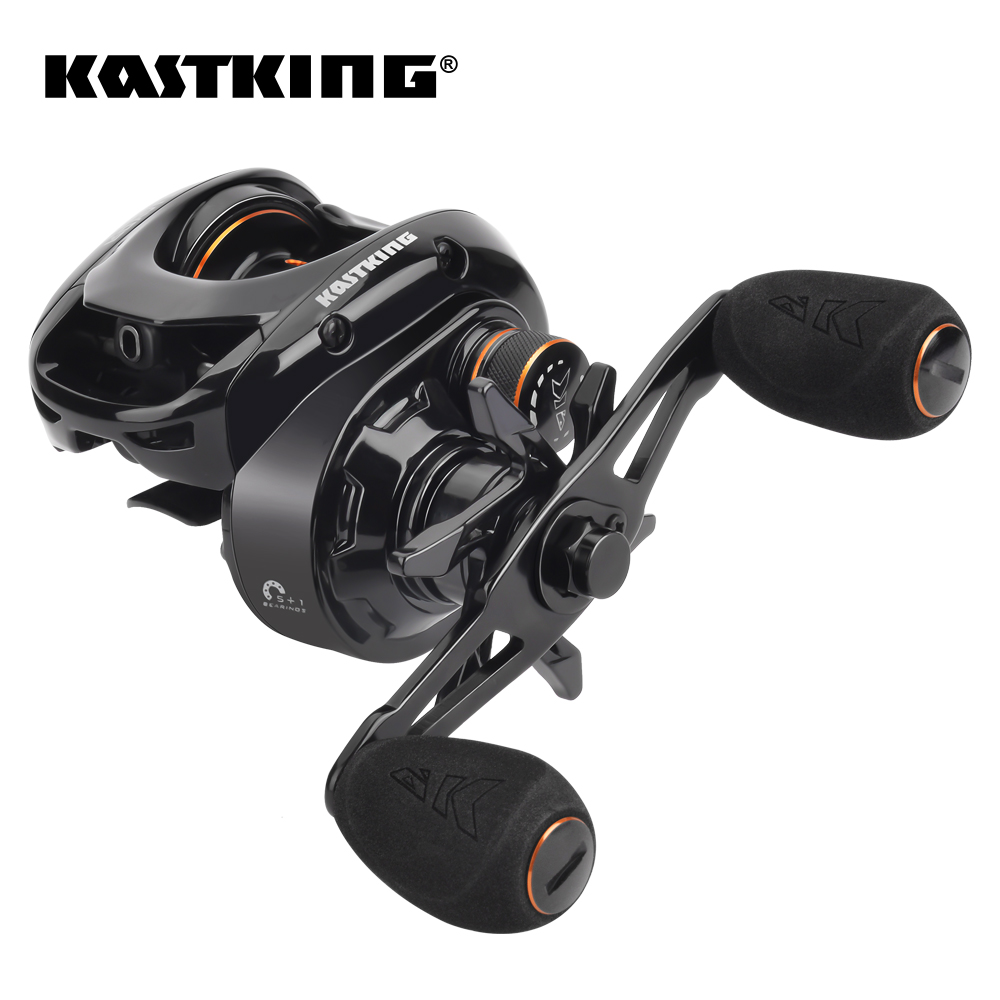 kastking baitcasting reel right hand crixus 7+1 bearing gear ratio 6.5:1