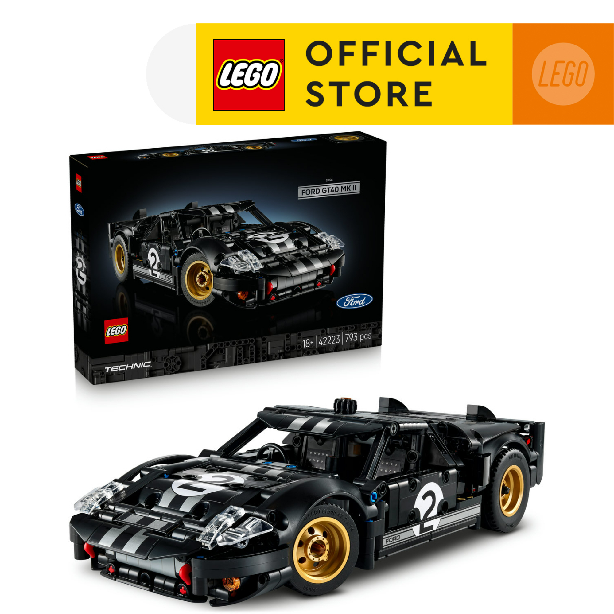 LEGO Technic 42210 2 Fast 2 Furious Nissan Skyline GT-R (R34) Car