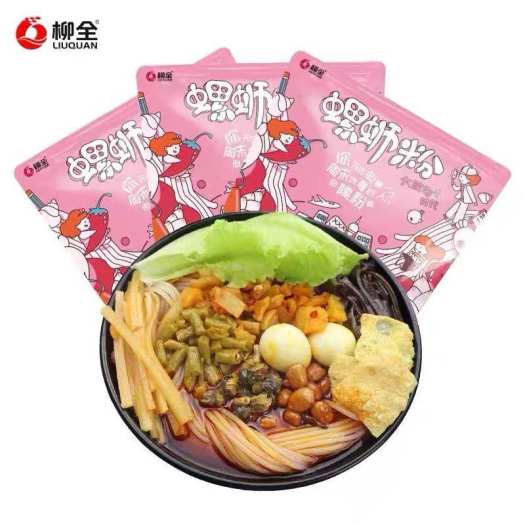 BÚN ỐC LIỄU CHÂU - Gói hồng  [Tiệm Chú Quậy]