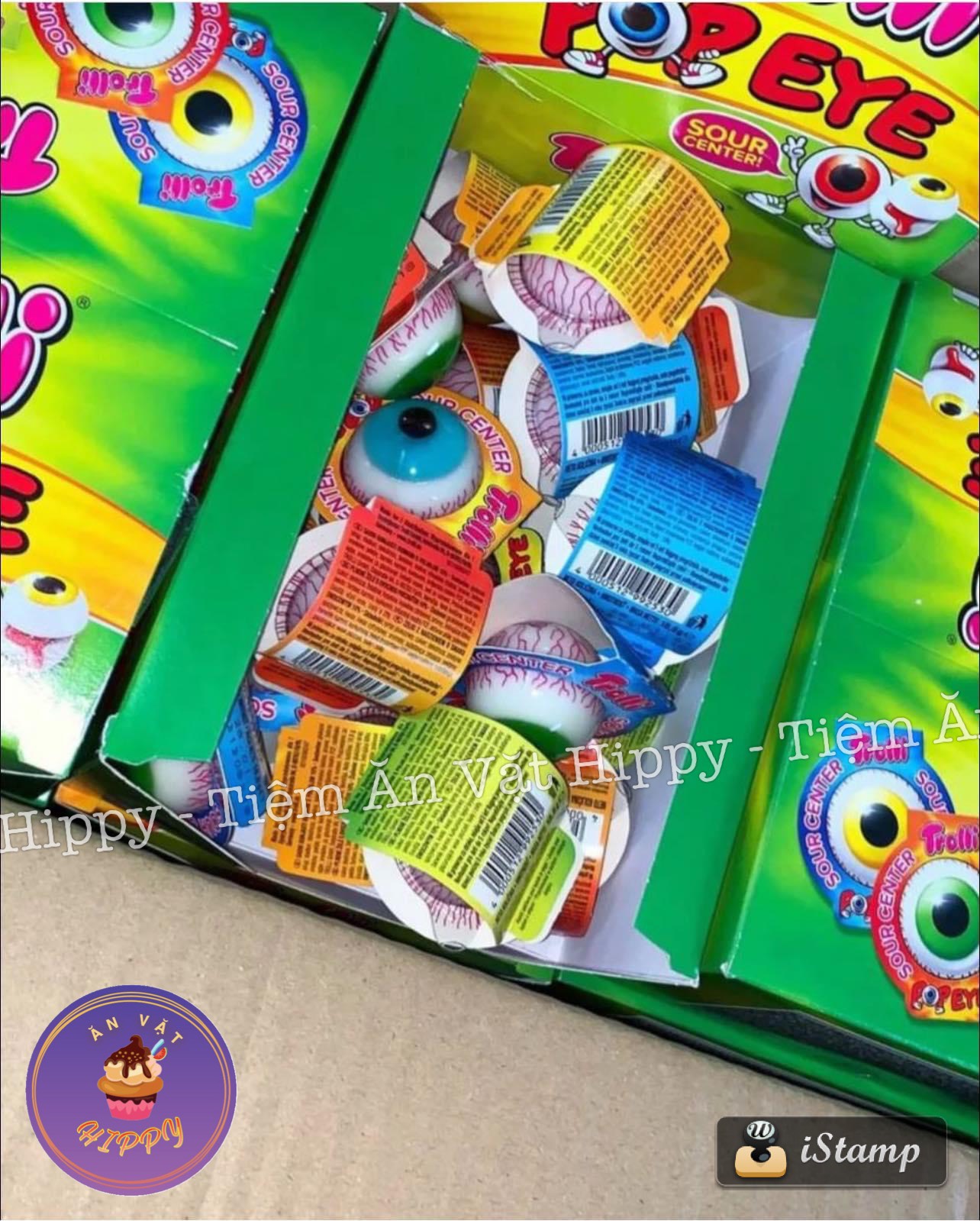 Kẹo Mắt Trolli Thần Thánh Nhập Khẩu Đức Eyeball / Planet Gummi