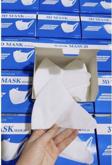 Khẩu Trang 3D MASK Chính Hãng Masuji Kháng Khuẩn[Hộp 50c]