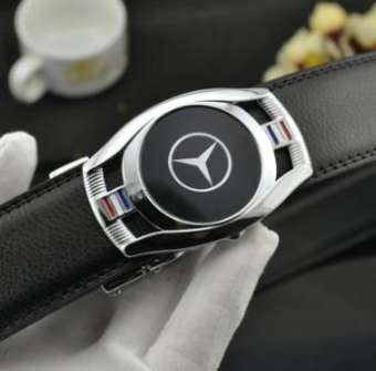 Thắt lưng logo Mercedes- dây lưng- dây nịt lo go xe hơi- dây lưng nam