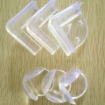 Bộ 4 miếng bọc góc bàn,che cạnh bàn,bọc góc tủ, nẹp góc nhựa dẻo trong suốt