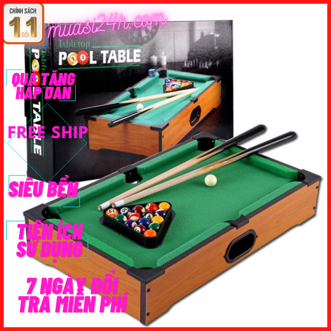 Đồ chơi trẻ embàn bi-a bàn bi-a mini bàn bi-a loại mới cho bé. bộ bàn bi da 36x8x24cm