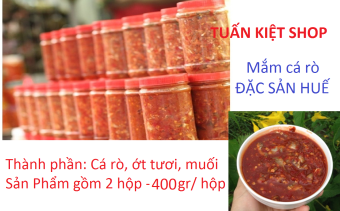 2 Hủ Mắm Rò HUẾ Siêu Ngon Mắm Cá Rò Nhà Làm Hợp Vệ Sinh Thơm Ngon- ĐẶC SẢN XỨ HUẾ
