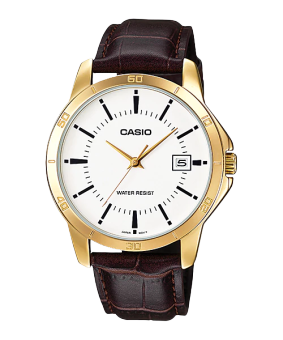 Đồng hồ Nam dây da Casio MTP-V004GL-7AUDF chính hãng bảo hành 1 năm pin trọn đời