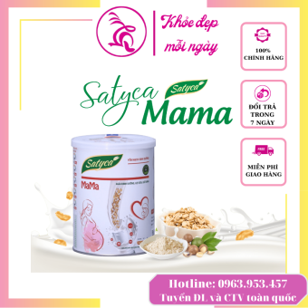 Sữa yến mạch dinh dưỡng Satyca MaMa