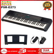 Yamaha PSR-273 Keyboard with Power Supply - PIANO