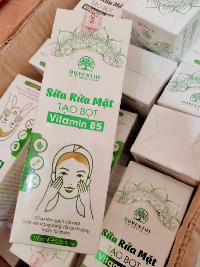 Sữa Rửa Mặt Bách Y Sâm DA DẦU MỤN SẠCH SÂU TẠO BỌT 150ml ( SỮA RỬA MẶT TẠO BỌT VITAMIN B5 Duyên Thị )