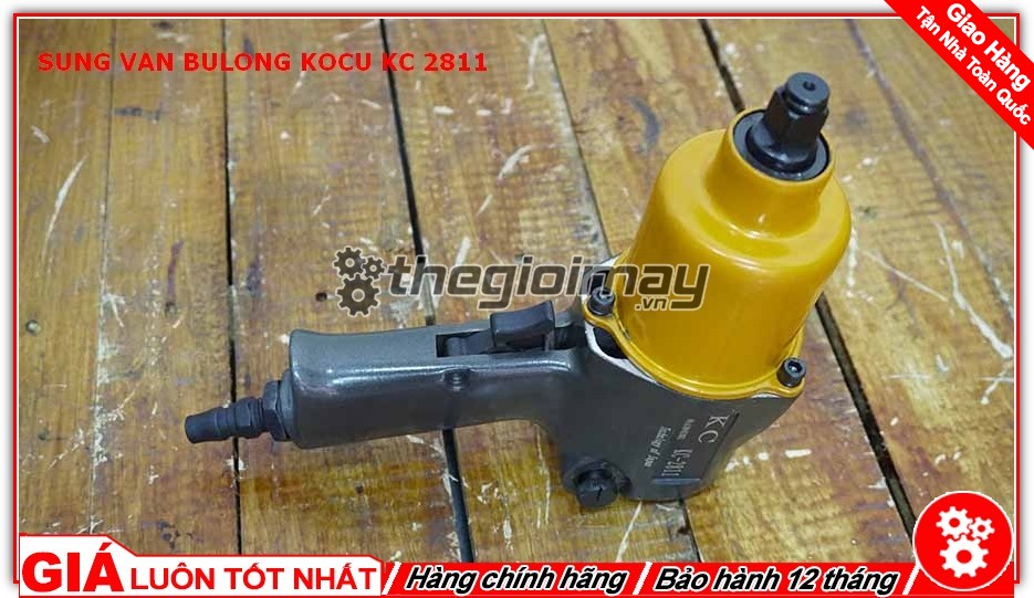 Máy vặn bu lông kocu 2 búa 1/2 inch kc-2811