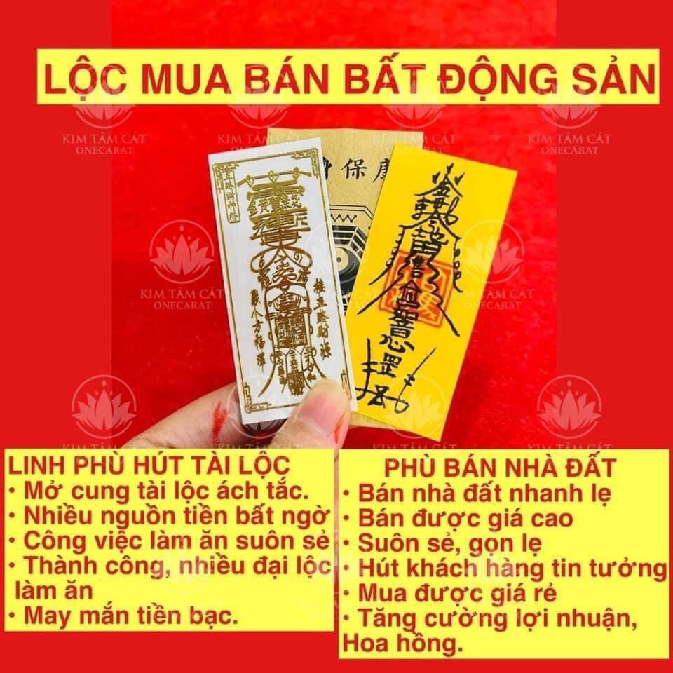 Linh phù DÀNH CHO BẤT ĐỘNG SẢN