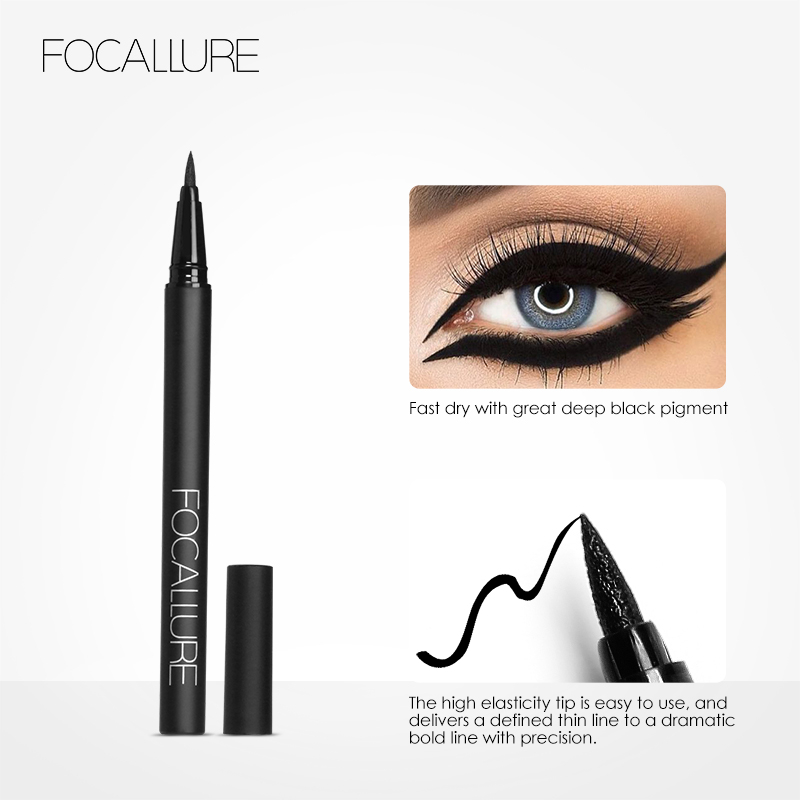 FOCALLURE kẻ mắt nước nghiệp lâu trôi không thấm nước nhanh khô bút kẻ mắt