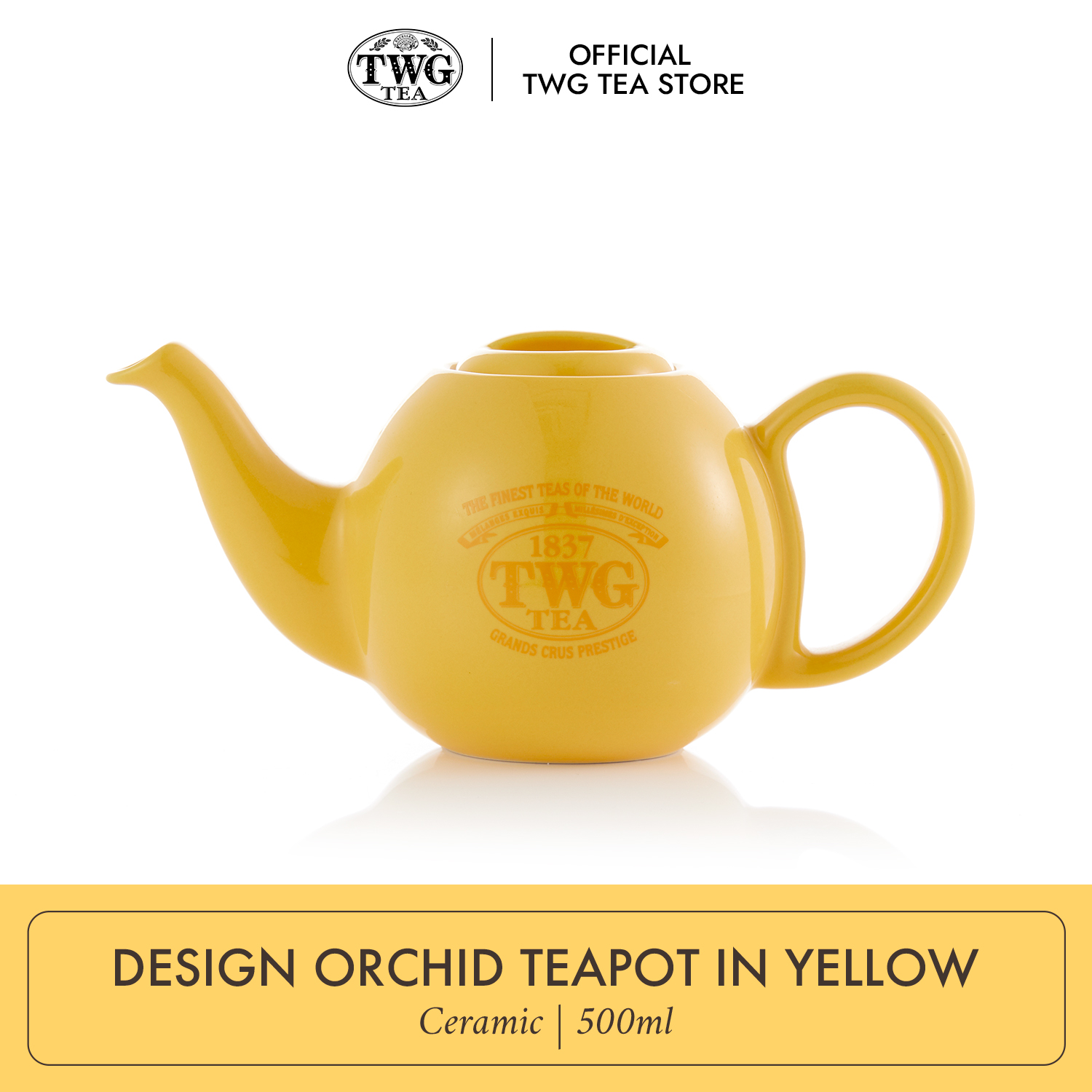 TWG Tea | Design Orchid Teapot in Ceramic in Sea Green | Lazada