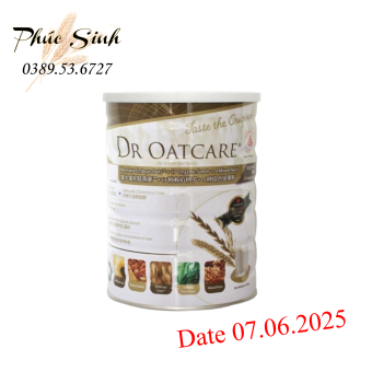 Sữa hạt Dr Oatcare - Lon 850gr