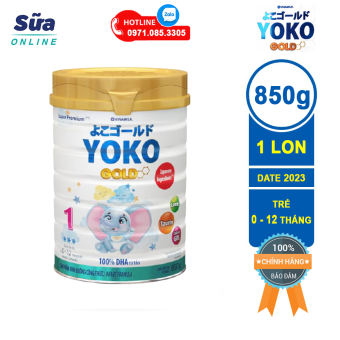 SỮA BỘT YOKO 1 850G (CHO TRẺ TỪ 0 - 1 TUỔI)