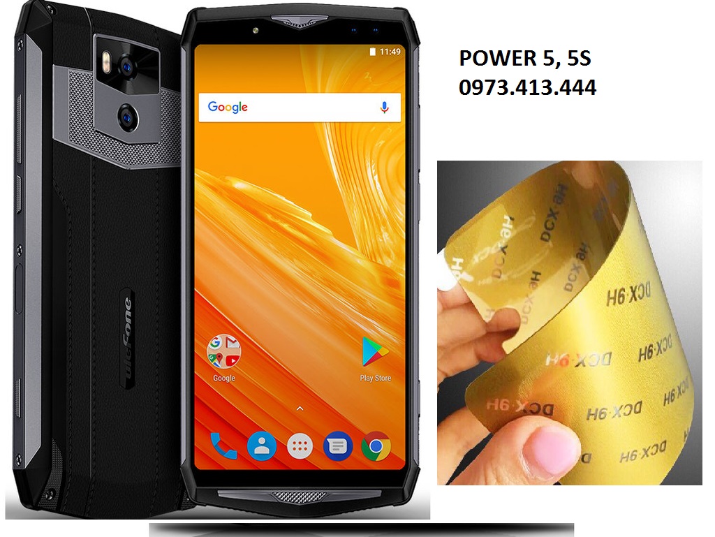 Miếng dán cường lực điện thoại Ulefone Power 5, Power 5s Chất liệu Nano dẻo siêu bền
