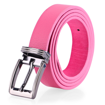 Thắt lưng nữ da bò màu hồng HK5129-33-38-42