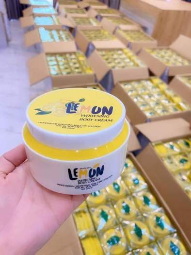 KEM BODY LEMON TRẮNG DA - KEM BODY CHANH