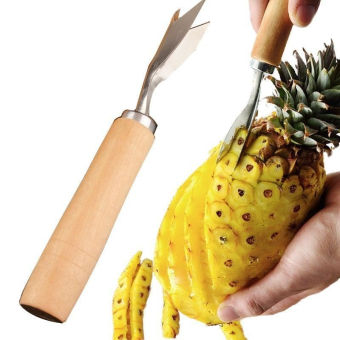 Dụng cụ gọt mắt dứa, cắt mắt dứa chữ V siêu nhanh, tiện dụng