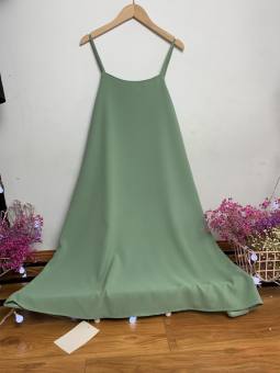 Đầm Suông-Váy Suông Cami 2 Dây Đũi lụa Trend Hot