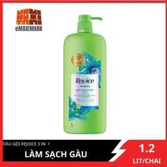 Dầu Gội Rejoice Làm Sạch Gàu 3 in 1 Chai 1.2 Lit