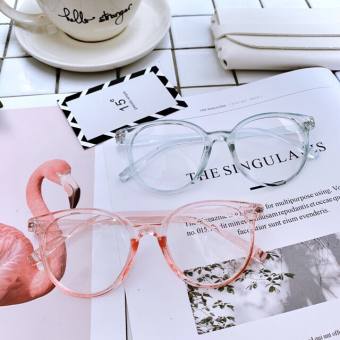 Kính cận thời trang nam nữ mắt kính giả cận gọng tròn chống tia UV phong cách Ulzzang đẹp giá rẻ 024