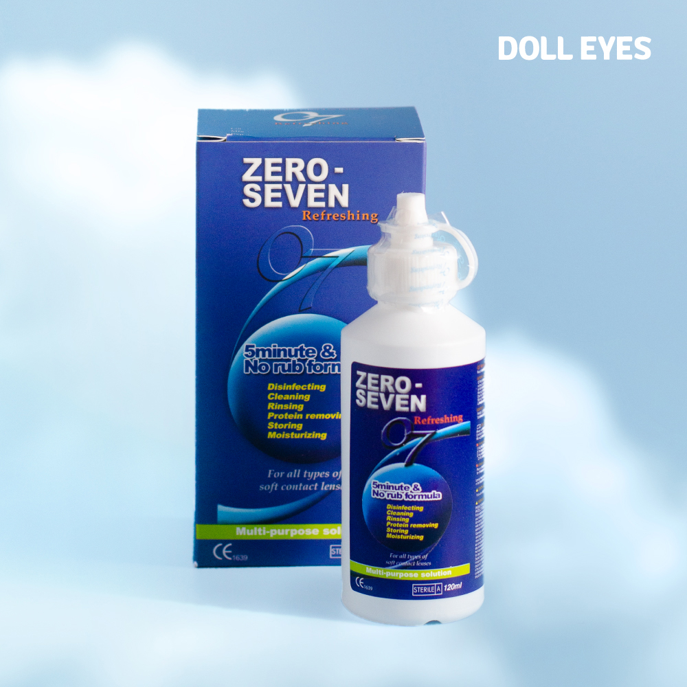 Dung dịch ngâm lens zero seven - 120ml