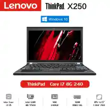 ภาพขนาดย่อของสินค้าLenovo Notebook Thinkpad X250 Intel Core i7-5300U RAM8G SSD256G 12.5inch Windows 10 Activated Microsoft Office Laptop แล็ปท็อป รับประกัน 1 ปี