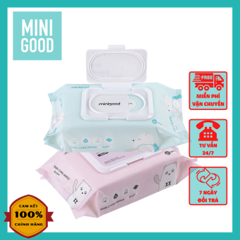 Khăn ướt không mùi gấu MDXX MINIGOOD 80 miếng