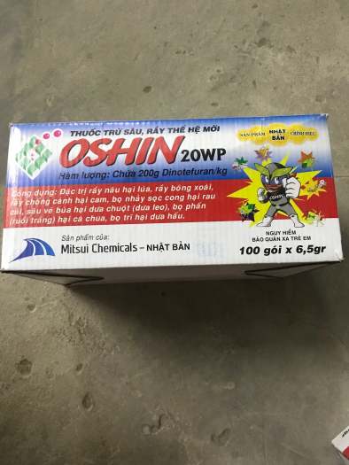Combo 5 gói thuốc trừ sâu, rầy bọ trĩ Oshin 20Wp (Dinotefuran 200g/Kg)- VTNN Năm Bưu